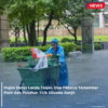 Hujan Ekstrem Terjang Taipei, Puluhan Titik Banjir dan Dua Pekerja Tersambar Petir