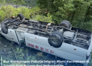 Bus Rombongan Pekerja Migran Jatuh ke Lereng di Nantou Taiwan Saat Tur Hehuanshan, Belasan Penumpang Dievakuasi ke Rumah Sakit