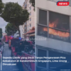 Sepeda Listrik yang Dicas Tanpa Pengawasan Picu Kebakaran di Kondominium Singapura, Lima Orang Dievakuasi