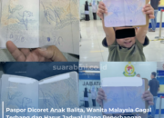 Paspor Dicoret Anak Balita, Wanita Malaysia Gagal Terbang dan Harus Jadwal Ulang Penerbangan