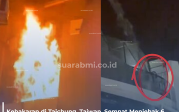 Kebakaran Hotel Terbengkalai di Taichung, 6 Orang Terjebak Berhasil Diselamatkan