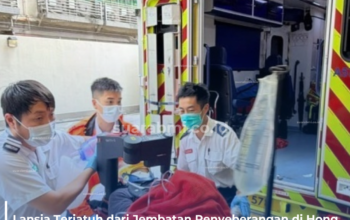 Pria Lansia Tak Sadarkan Diri Setelah Terjatuh dari Jembatan Penyeberangan di Tsing Yi, Polisi Hong Kong Selidiki Penyebabnya