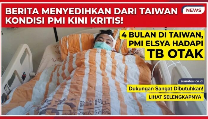 Baru 4 Bulan di Taiwan, PMI Asal Lampung Alami TBC yang Menyebar ke Otak