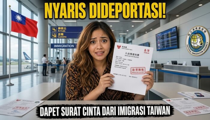 PMI di Taiwan Nyaris Dideportasi Usai Terima “Surat Cinta” dari Imigrasi, Bagikan Pengalaman sebagai Edukasi