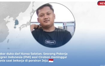 Ubaidillah, PMI Asal Cirebon Meninggal Dunia di Perairan Jeju, Korea Selatan
